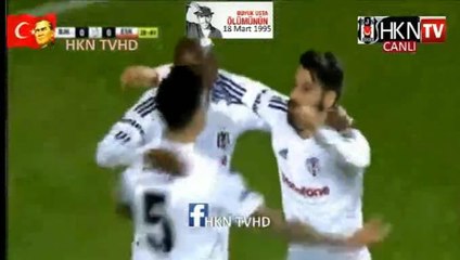 1-0 Atiba Hutchinson Goal - Beşiktaş JK 1-0 Eskişehirspor - 07-03-2016 HD