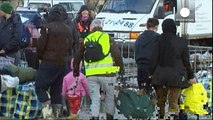 پناهجویان ایرانی در کاله فرانسه بار دیگر لب های خود را دوختند