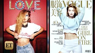 Vogue China Totally Photoshopped Away Gigi Hadids Stomach Moles