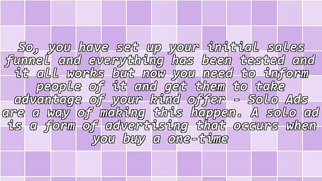 5 Ideas To Help You Use Solo Ads To Drive Traffic To Your Lead Magnet