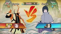 Naruto Bijuu Mode vs EMS Sasuke Naruto Revolution Demo