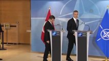 Davutoğlu, NATO Genel Sekreteri ile Ortak Basın Toplantısı Düzenledi