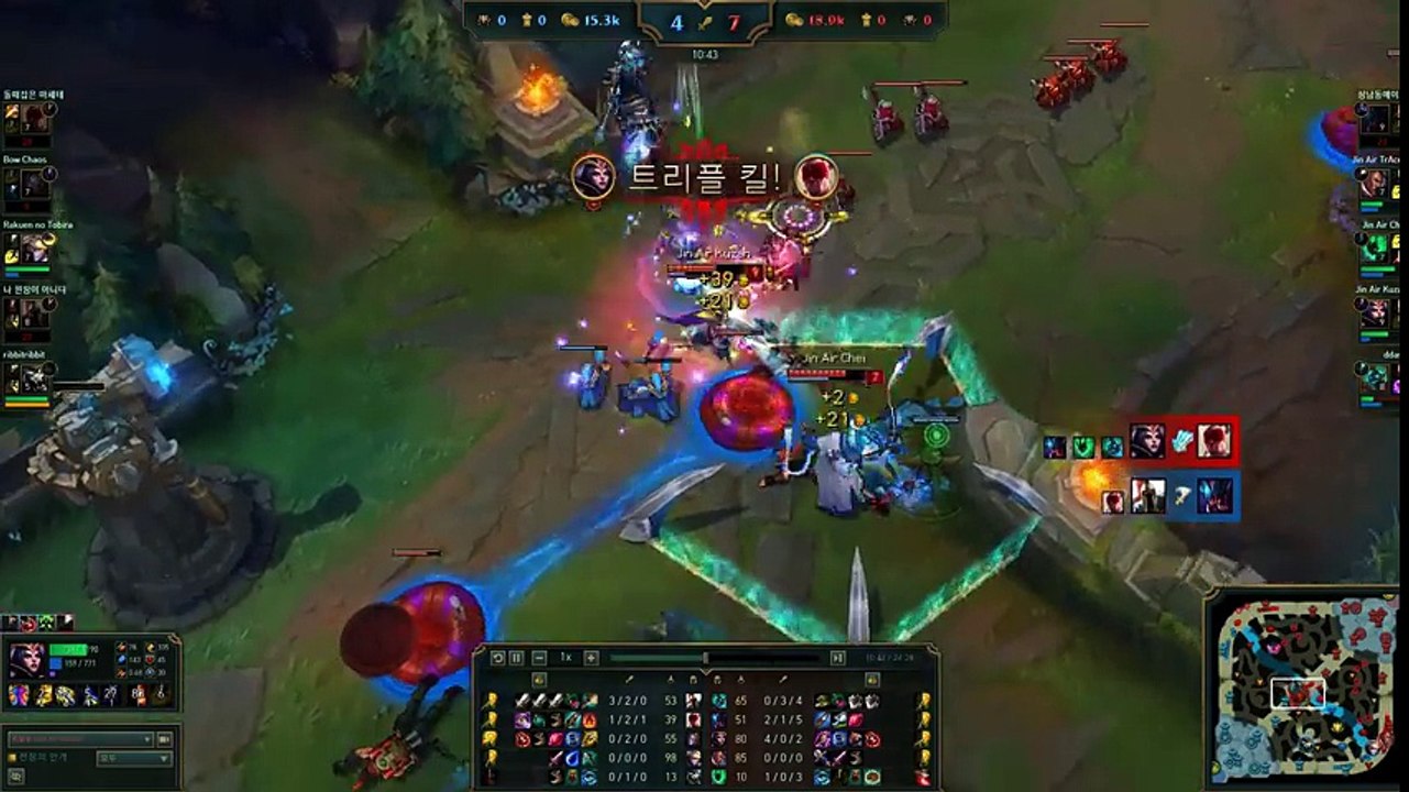 Jin Air Kuzan - LeBlanc vs Orianna - KR LOL SoloQ Highlights