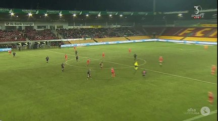David Moberg Karlsson Goal - Nordsjaelland 1 - 1 Midtjylland - 07-03-2016