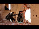 Turkey shelling Syrian Kurdish militia in northern Aleppo   YPG (FULL HD)