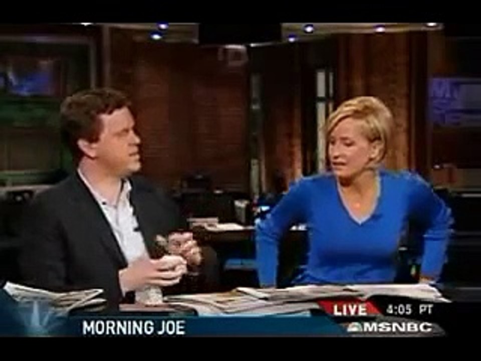 Mika Brzezinski MSNBC anchor refuses 2 air Paris Hilton junk