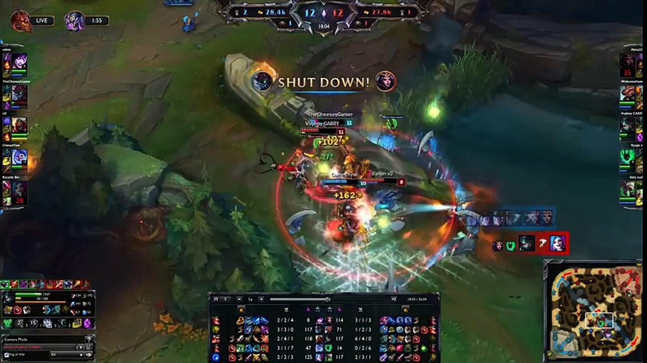 Voyboy - Akali vs Maokai - Top - Highlights (May 06, 2015)