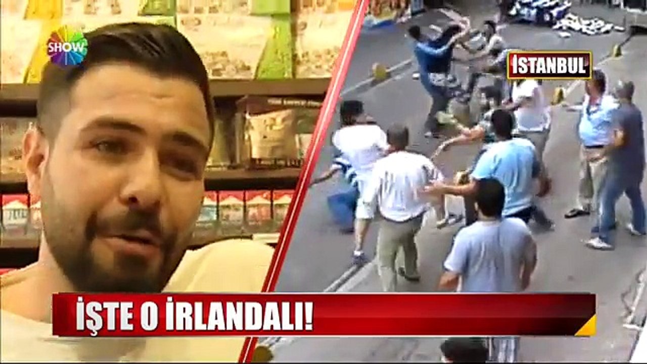 İrlandalı Turist ten yumruk yiyip Dişleri kırılan esnaf konuştu
