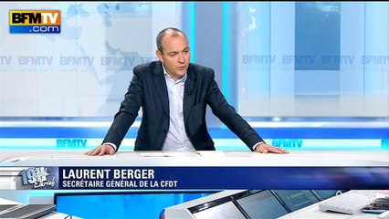 Laurent Berger: "Il faut que le gouvernement nous entende sinon ça ne se passera pas bien"