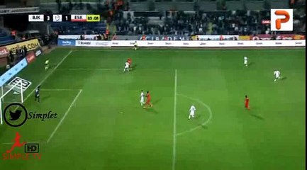 Anel Hadzic Goal - Besiktas 3 - 1 Eskisehirspor - 07-03-2016 HD
