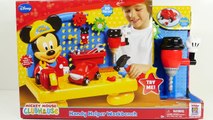 Mickey Mouse Clubhouse Handy Helper Workbench Disney Junior Tools Playdoh Cookie Monster