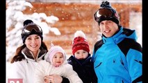 Adorables : Kate Middleton et le prince William posent en famille en vacances au ski