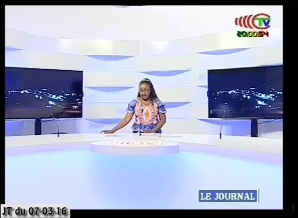 Journal de 20h TVCongo du Lundi 07 mars 2016 -By Congo-Site