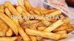 Batatas fritas saudaveis
