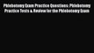 [PDF] Phlebotomy Exam Practice Questions: Phlebotomy Practice Tests & Review for the Phlebotomy