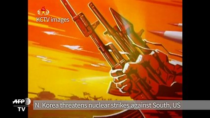 North Korea threatens nuclear strikes against South, US