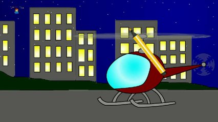 Rainbow Colors Book: Kids Learn Colours: Helicopter & Aeroplane! [颜色一列火车]