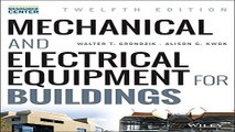 Download Mechanical and Electrical Equipment for Buildings