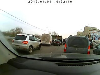 ДТП на Южнопортовом мосту ч.2