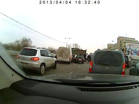 ДТП на Южнопортовом мосту ч.2