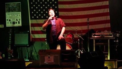 Scott Michael sings 'Bridge Over Troubled Water' Elvis Presley Memorial VFW 2015