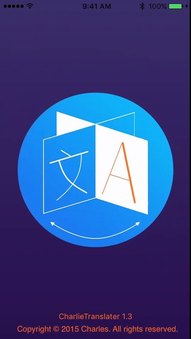 ⁣Charlie translater