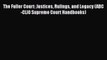 [PDF] The Fuller Court: Justices Rulings and Legacy (ABC-CLIO Supreme Court Handbooks) [Read]
