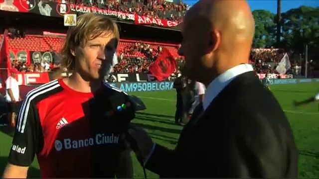 Mateo: Lo necesitábamos . Newells 5 - Racing 0. Fecha 3. Primera División 2016.