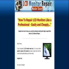 How To Repair LCD Monitors Like a Professional  Easily & Cheaply  Lcd Monitor Repair Made Easy