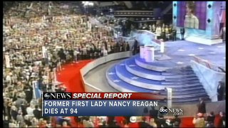 Nancy Reagan Dies at Age 94