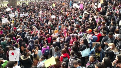 Boston Public School Students Hold Walkout