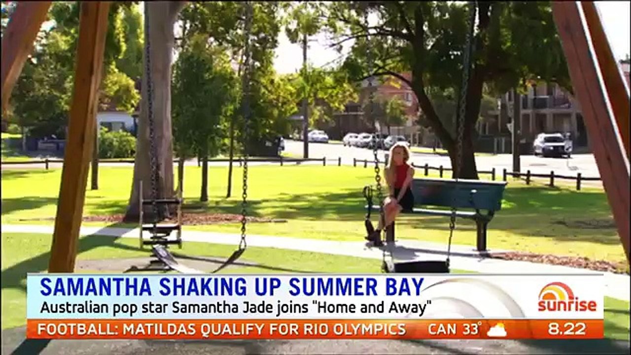08/03/16 - Samantha Jade - Interview + Always - Sunrise - Sydney