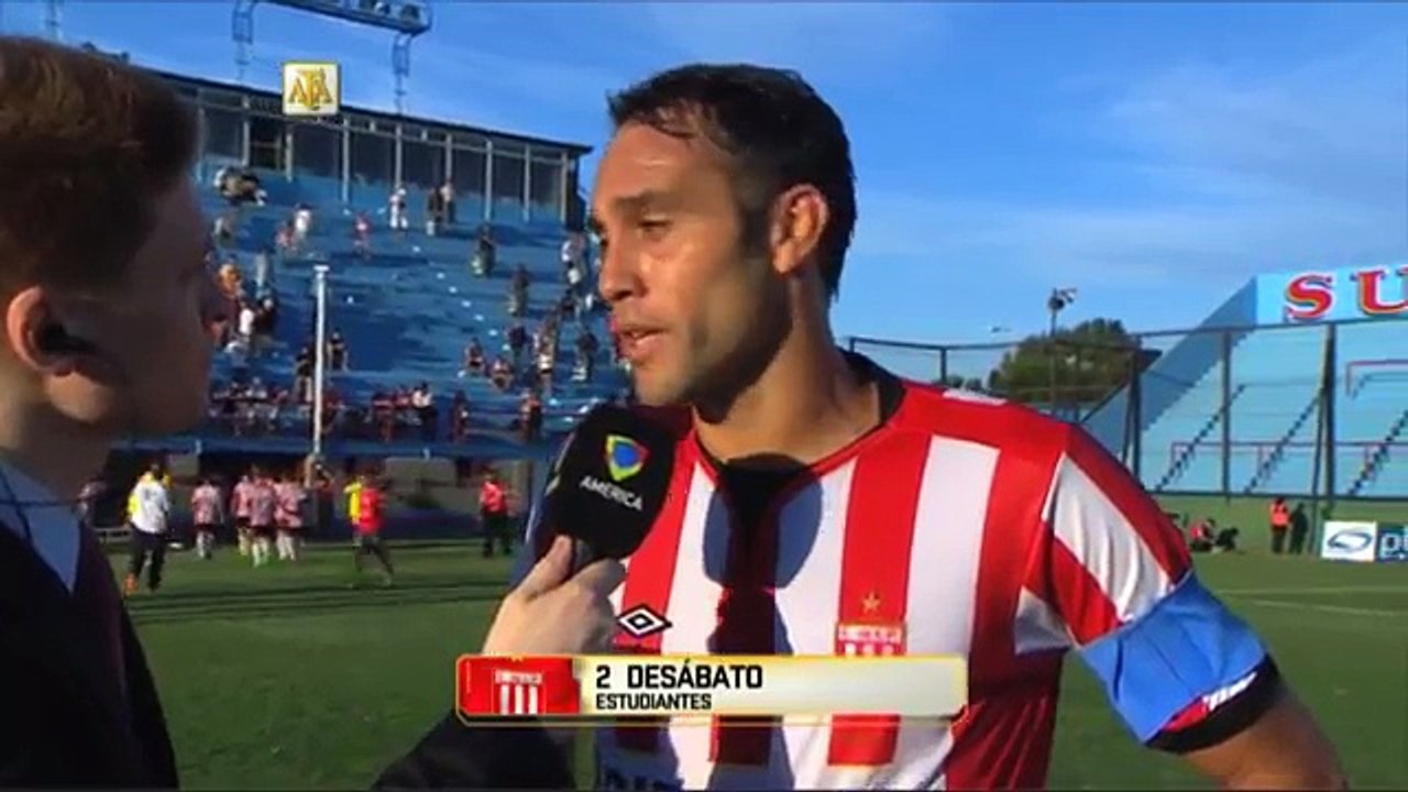 "Les echaste un jugador...". Estudiantes 1 – Tigre 1. Fecha 3. Primera División 2016