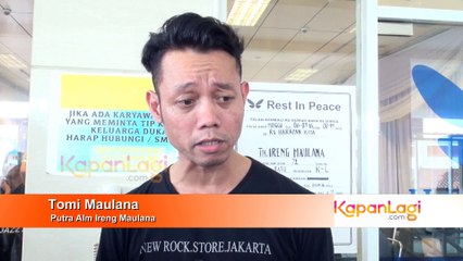 Ireng Maulana Meninggal, Anak Kehilangan Sosok Sahabat