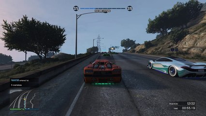Grand Theft Auto V race/corrida