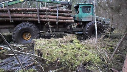 Crazy Russians With Homemade Tractors