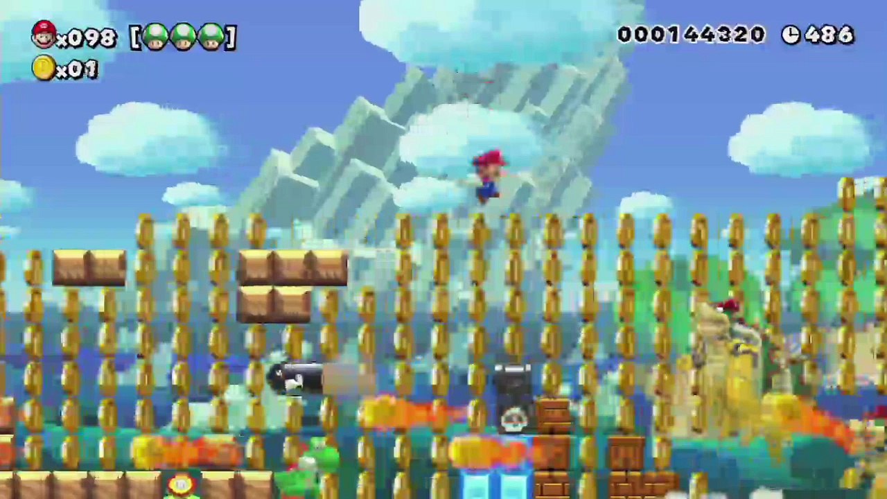 Super Mario Maker - 100 Mario Challenge 0-046 Normal - Arwing Reward