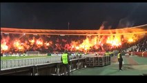 Les fans de l’Etoile rouge de Belgrade célèbrent leur anniversaire d’une manière incroyable