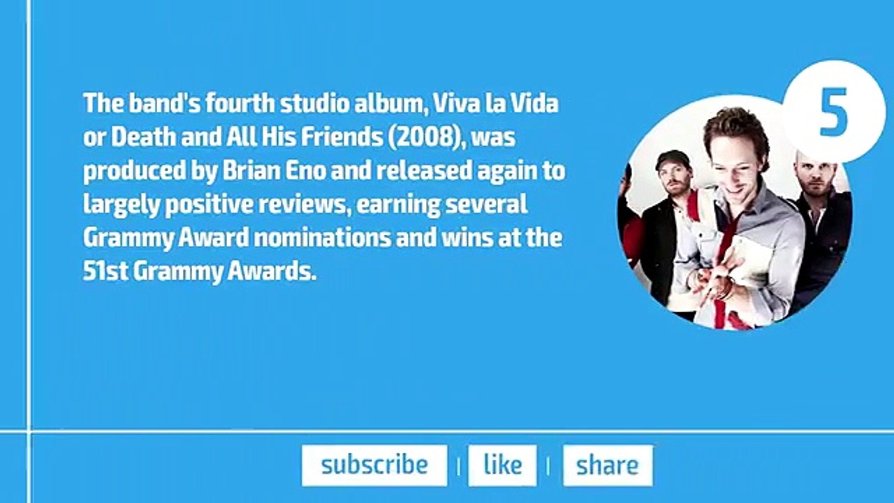 Top 10 Facts - Coldplay
