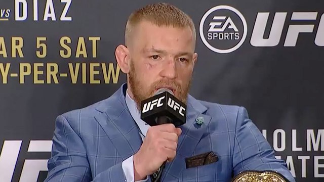 Conor McGregor Opens Up About Nate Diaz Upset