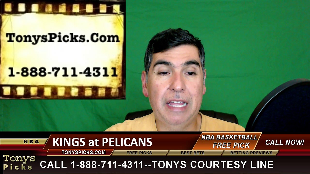 NBA Free Pick New Orleans Pelicans vs. Sacramen...