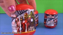 Avengers Surprise Capsules! 3 Surprises! THOR LOKI SPIDERMAN HULK IRON MAN