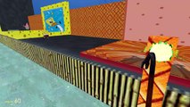 Gmod Deathrun - Spongebob Parody Map! (Garrys Mod Sandbox Funny Moments)