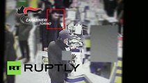 CCTV: Egyptian migrant prevents robbery at supermarket in Italy