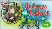 Watch Curious George cartoon games an Undersea Explorer video games for pbs kids - juegos ninos -