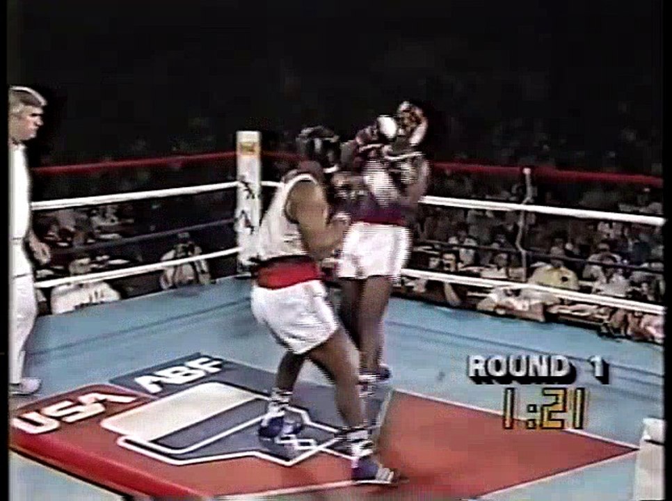 1984 Olympic boxing Trials Mike Tyson v.s Henry Tillman  Historical Boxing Matches
