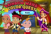 Jake and the Neverland Pirates Rainbow Wand Color Quest Disney Full Movie Game