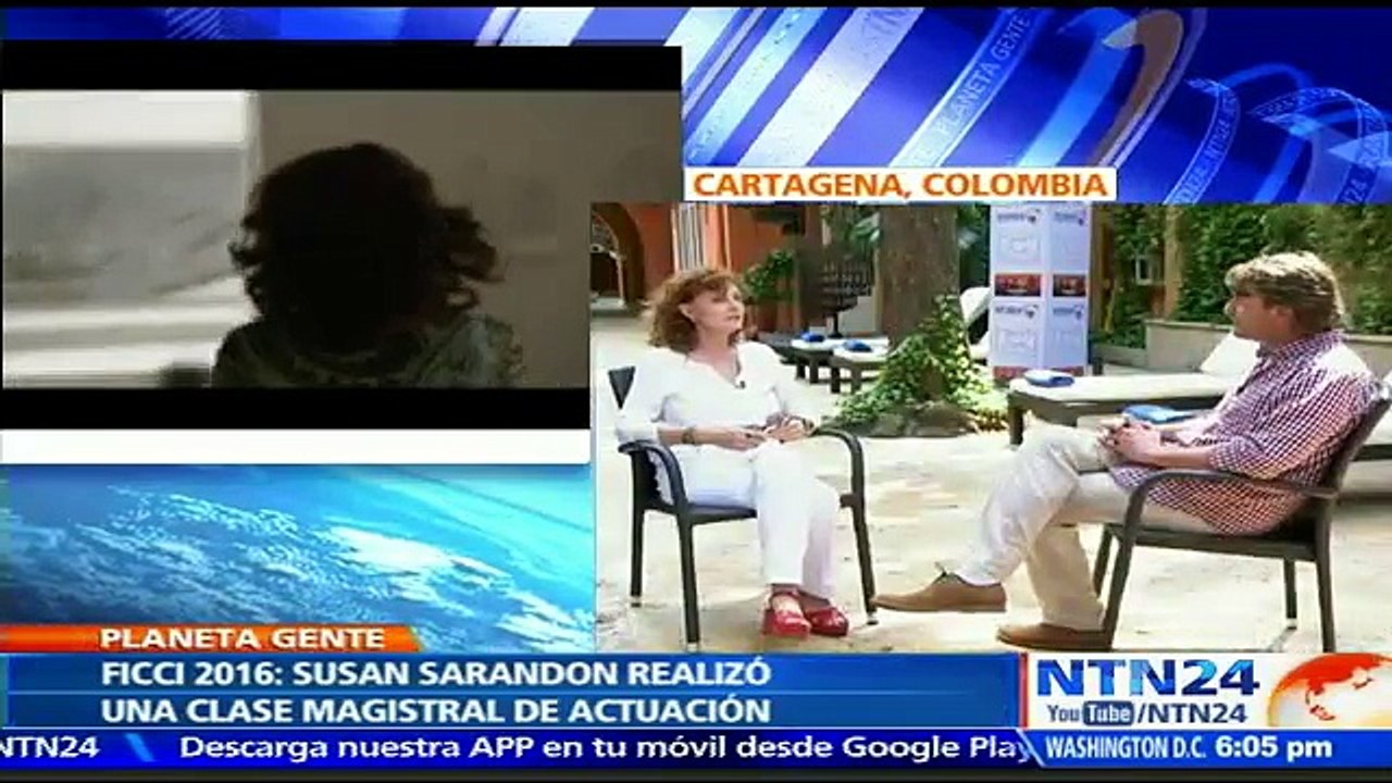 "Creo que Colombia ha hecho mucho para darle una voz a los indígenas”, afirmo Susan Sarandon, actriz invitada del FICCI