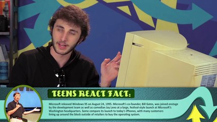 TEENS REACT TO WINDOWS 95