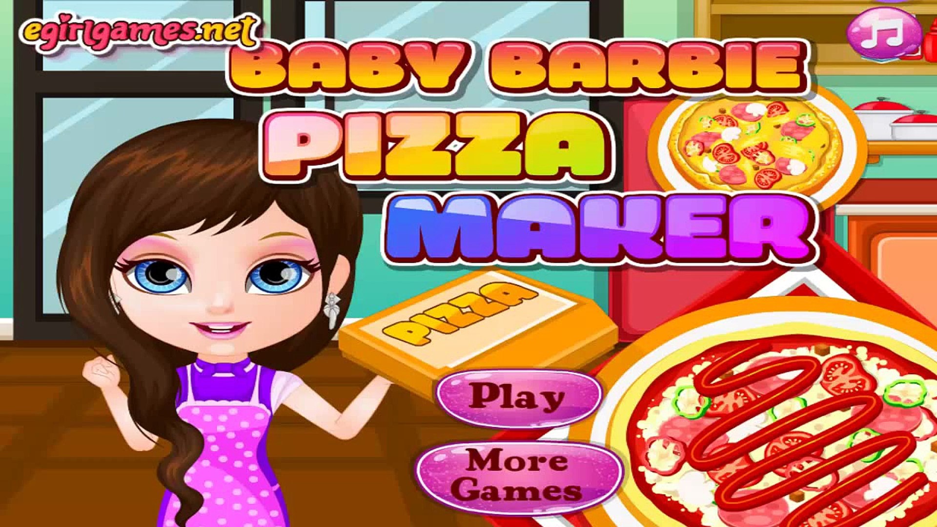 barbie pizza games